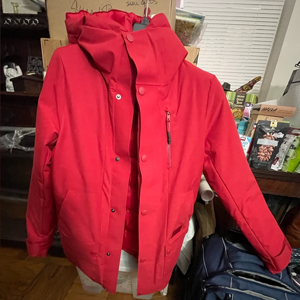 Askov Finlayson Red Parka